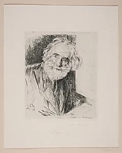 Portræt af Vilhelm Kyhn by P.S. Krøyer