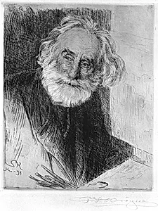 Portræt af Vilhelm Kyhn by P.S. Krøyer