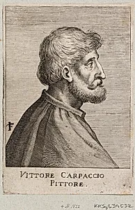 Portræt af Vittore Carpaccio
