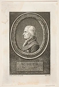 Portræt af W. Huth by Gerhard Ludvig Lahde