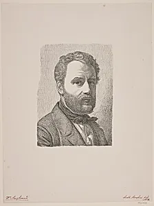 Portræt af Wilhelm Marstrand by Constantin Hansen