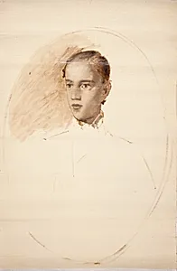 Portrait of Elisabeth Jerichau Baumann
