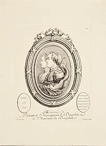 Portrætter af M. og Mme. le Dauphin