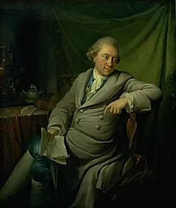 Postdirektør, justitsråd Johan Georg Pauli by Jens Juel