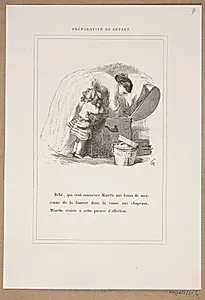 Préparatifs de départ by Lorenz Frølich
