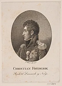 Prins Christian Frederik by WIlhelm Heuer