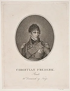 Prins Christian Frederik by WIlhelm Heuer
