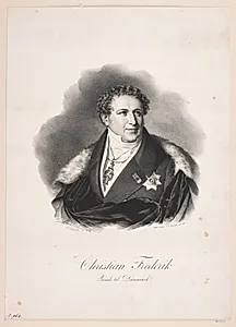 Prins Christian Frederik by Emil Ditlev Bærentzen