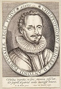 Prins Christopher af Portugal by Anna van Boeckel