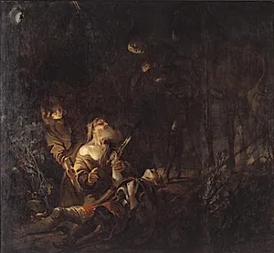 Prins Svens lig bliver fundet by Mander III, Karel van