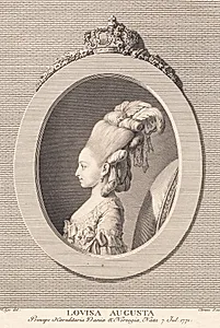 Prinsesse Louisa Augusta by J.F. Clemens