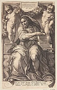 Profeten Esajas by Hendrick Goltzius