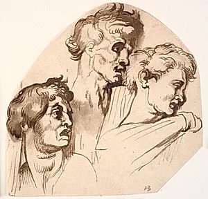 Prokonsulens liktorer og rådgiver by Anthony van Dyck