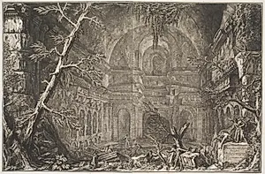 Prospettiva dello stesso delubro... by Giovanni Battista Piranesi