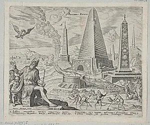 Pyramiderne i Ægypten by Philips Galle