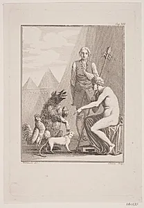 Qvamas kejser modtager gesandter by J.F. Clemens