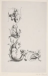 Randtegning til indledningsdigtet "Vignet" by F. Hendriksen