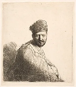 Rembrandts fader(?) by Rembrandt van Rijn