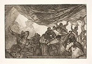 Ren dårskab (Uden at appellere til hverken Gud eller til Djævelen) by Francisco de Goya
