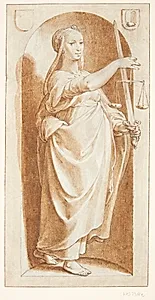 Retfærdighed by Hendrick Goltzius