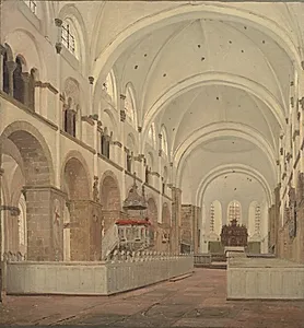 Ribe Domkirkes indre by Jørgen Roed