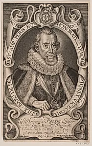 Robert Sidney, jarl af Leicester by Simon de Pas