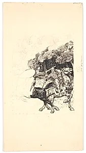 Roland og Olivers tvekamp by Niels Skovgaard