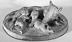 Romulus og Remus dier ulvinden
