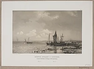 Rørvig strand i Isefjord