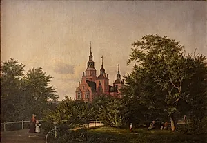 Rosenborg Slot set fra haven by Henrich Christian From