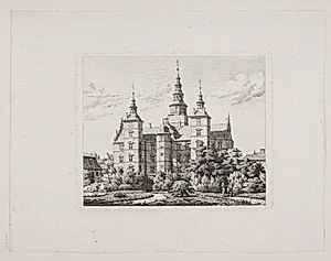 Rosenborgslot set fra driverihaven