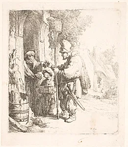 Rottegiftsælgeren by Rembrandt van Rijn