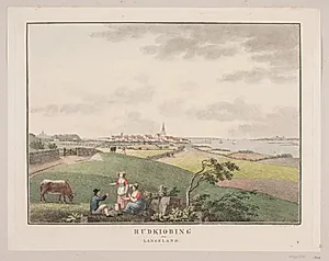 Rudkøbing på Langeland by Søren L. Lange