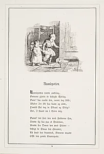 Rumlepotten. Illustration til H.V. Kaalund, "Fabler for Børn" by H.P. Hansen