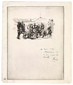 Runddansen by Auguste Rodin