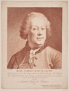 Russisk gesandt Baron Korf by Bradt, F.L.