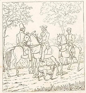 Ryttere by Wilhelm Marstrand
