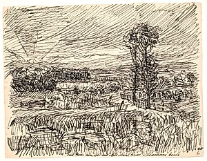 Saa kom den ud i den store Mose hvor Vildænderne boede by Fritz Syberg