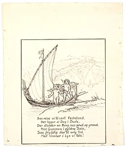 "Saa reise vi til vort Fædreland..." by Joakim Skovgaard