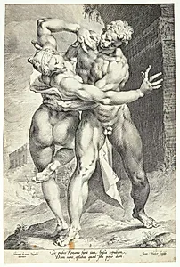 Sabinerindens rov by Jan Harmensz. Muller