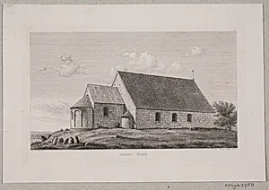 Salling kirke by Julius Magnus-Petersen