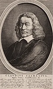 Salmasius (Claude de Saumaise). Filolog og arkæolog (CLAUDIUS SALMASIUS ...) by Salomon Savery