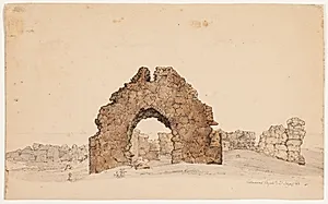 Salomons kapel. Bornholm by Vilhelm Kyhn