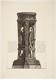 Samme genstand som i forrige blad, set fra en anden vinkel by Giovanni Battista Piranesi