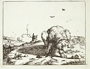 Sammenkrøbet bjørn by Marcus de Bye
