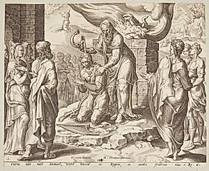 Samuel salver David by Ubekendt
