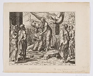 Samuel salver David by Ubekendt