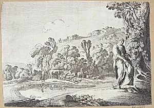 Samuel salver Saul by Moyses van Wtenbrouck