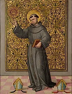 San Bernardino af Siena by Ubekendt