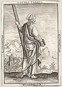 Sankt Judas Taddæus by Nicolaes de Bruyn